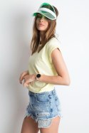 T-shirt Damski Model RV-TS-4833.24P Light Yellow - BFG BFG