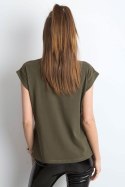 T-shirt Damski Model RV-TS-4833.36P Khaki - BFG BFG