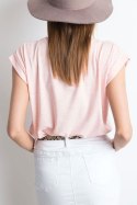 T-shirt Damski Model RV-TS-4833.90P Light Pink - BFG BFG