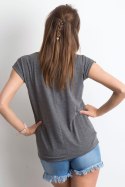 T-shirt Damski Model RV-TS-4839.62P Dark Grey - BFG BFG