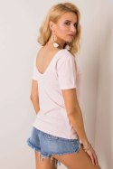 T-shirt Damski Model RV-TS-5671.05P Light Pink - BFG BFG