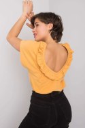 Bluzka Model FA-BZ-6299.01P Dark Yellow - Fancy Fancy