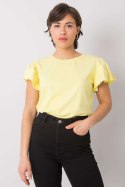 Bluzka Model FA-BZ-7041.19 Light Yellow - Fancy Fancy