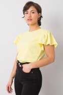 Bluzka Model FA-BZ-7041.19 Light Yellow - Fancy Fancy