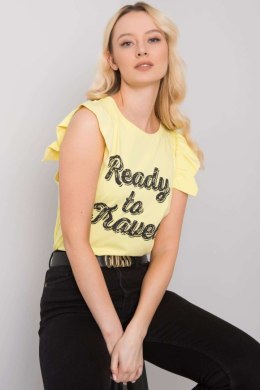 Bluzka Model FA-BZ-7191.10P Light Yellow - Fancy Fancy