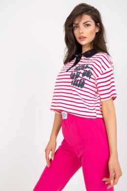 Bluzka Model FA-BZ-7785.91P White/Pink - Fancy Fancy