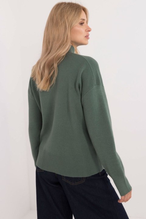 Sweter Damski Model D93111AD90910A2 dark Green - Sublevel Sublevel Sweter Damski Model D93111AD90910A2 dark Green - Sublevel Sublevel