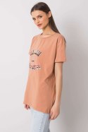 T-shirt Damski Model FA-TS-6892.88 Camel - Fancy Fancy