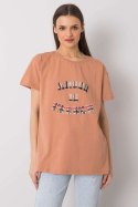 T-shirt Damski Model FA-TS-6892.88 Camel - Fancy Fancy