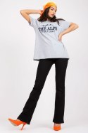 T-shirt Damski Model FA-TS-7720.43P Grey - Fancy Fancy