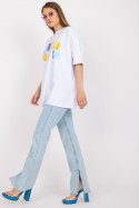 T-shirt Damski Model FA-TS-7733.91P White - Fancy Fancy