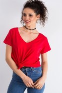 T-shirt Damski Model RV-TS-4832.14P Red - BFG BFG
