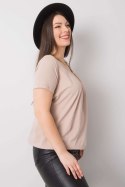 T-shirt Damski Model RV-TS-6320.85P Beige - BFG BFG