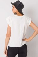 Tshirt Damski Model FA-BZ-7139.73P Ecru - Fancy Fancy