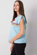 Tshirt Damski Model FA-BZ-7139.73P Light Blue - Fancy Fancy