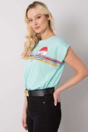 Tshirt damski Model FA-BZ-7139.73P Mint - Fancy Fancy