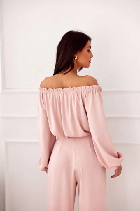 Bluzka Model Rosie ROZ BLU0180 Pink - Roco Fashion Roco Fashion