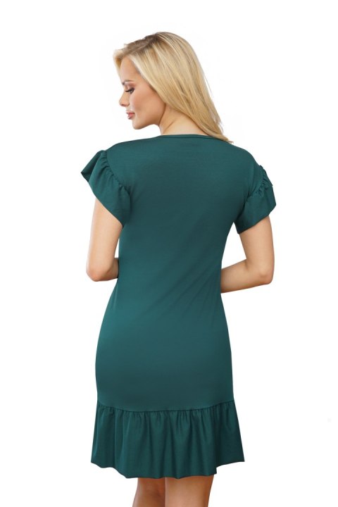 Koszulka nocna Koszula Nocna Model 105 Green - T!SSI T!SSI Koszulka nocna Koszula Nocna Model 105 Green - T!SSI T!SSI