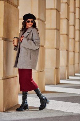 Kurtka Damska Model Camila SZJ KUR0029 Light Grey - Roco Fashion Roco Fashion