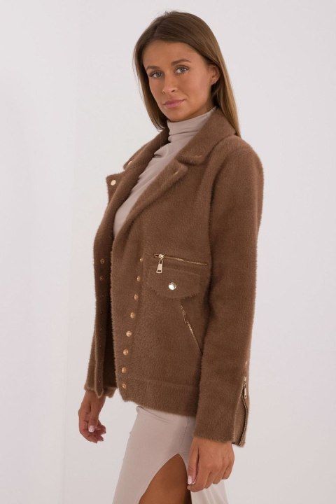 Kurtka Damska Model MBM-KR-250.77 Brown - MBM MBM Kurtka Damska Model MBM-KR-250.77 Brown - MBM MBM