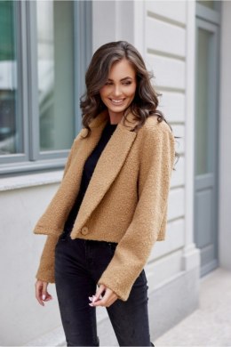 Kurtka Damska Model Renate CAM KUR0018 Camel - Roco Fashion Roco Fashion