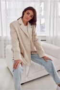 Marynarka Model Arya BEZ ZAK0018 Beige - Roco Fashion Roco Fashion