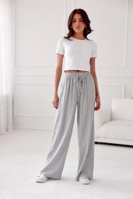 Spodnie Damskie Model Poppy SZA SPD0033 Grey - Roco Fashion Roco Fashion