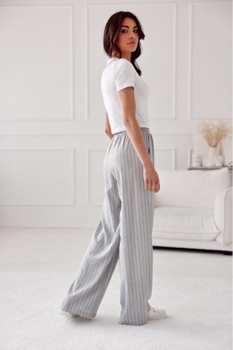Spodnie Damskie Model Poppy SZA SPD0033 Grey - Roco Fashion Roco Fashion Spodnie Damskie Model Poppy SZA SPD0033 Grey - Roco Fashion Roco Fashion