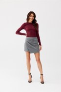 Spodnie Spódnicospodnie Model Selene SZA SPN0006 Grey - Roco Fashion Roco Fashion