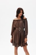Sukienka Model Chiara BRA SUK0499 Brown - Roco Fashion Roco Fashion