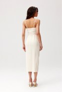 Sukienka Model Maribel BEJ SUK0480 Light Beige - Roco Fashion Roco Fashion