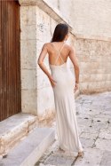 Sukienka Model Patricia BES SUK0427 Beige - Roco Fashion Roco Fashion