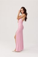 Sukienka Model Patricia ROZ SUK0427 Pink - Roco Fashion Roco Fashion