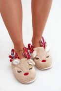 Kapcie Model Sylaia YL-101 Beige - Step in style Step in style