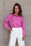 Koszula Damska Model JAM BLU0160 Pink - Roco Fashion Roco Fashion