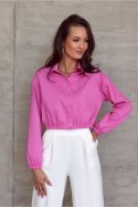Koszula Damska Model JAM BLU0160 Pink - Roco Fashion Roco Fashion