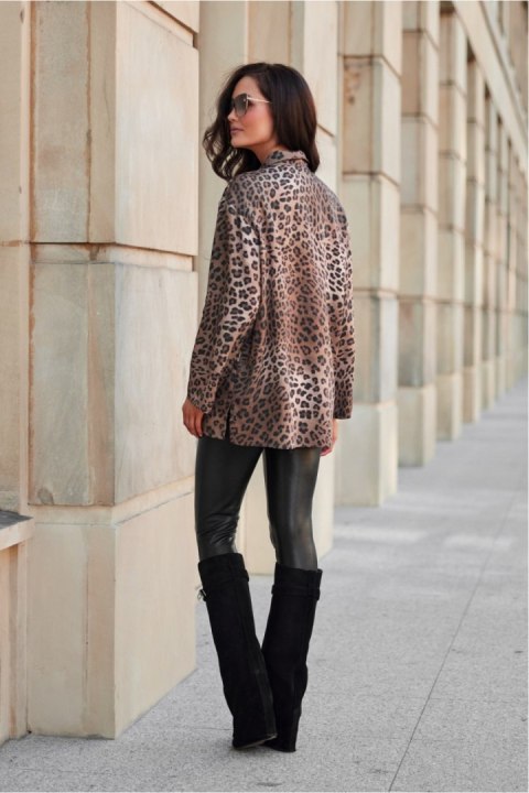 Koszula Damska Model Larisa BLU0193 W28 Multicolor - Roco Fashion Roco Fashion