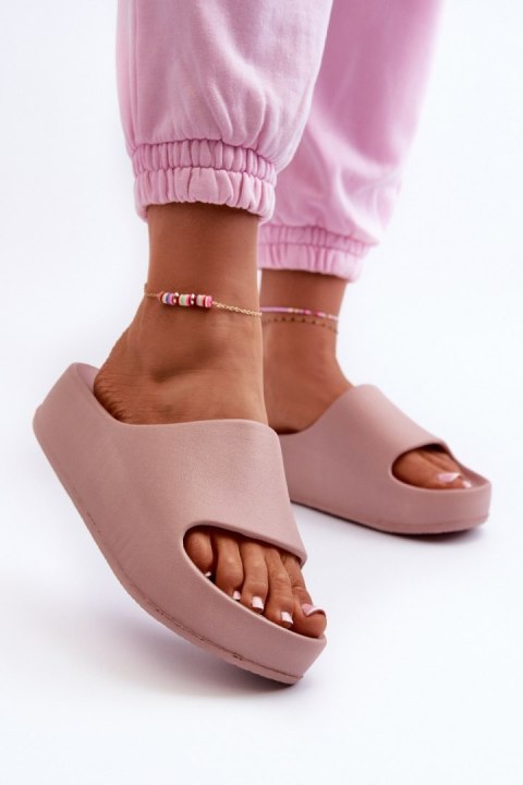 Sandał Klapki Model Airaplea 24SD19-7564 Pink - Step in style Step in style