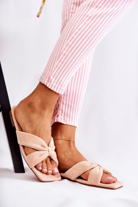 Sandał Klapki Model Vanilla Sky 6927 Light Pink - Step in style Step in style