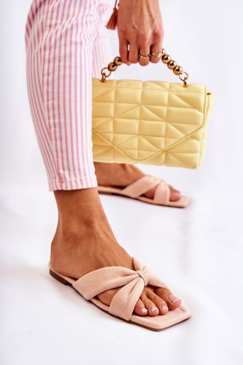 Sandał Klapki Model Vanilla Sky 6927 Light Pink - Step in style Step in style