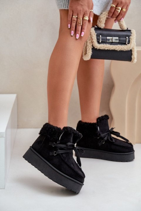 Śniegowce Model Ciabellae 20209-4A Black - Step in style Step in style