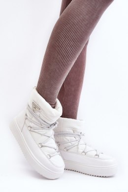 Śniegowce Model Fleure NB606 White - Step in style Step in style