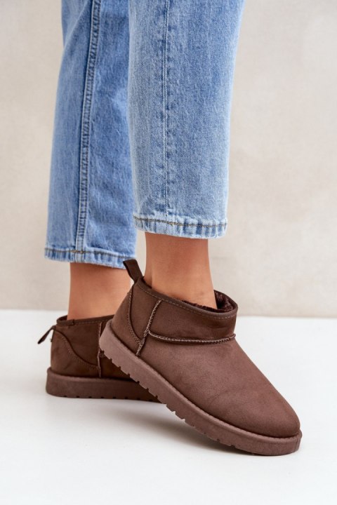 Śniegowce Model Nelsanna 6353 Brown - Step in style Step in style