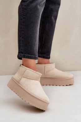 Śniegowce Model Ninala TL242-8 Light Beige - Step in style Step in style