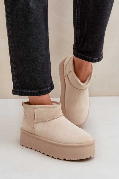 Śniegowce Model Ninala TL242-8 Light Beige - Step in style Step in style