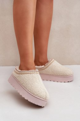 Śniegowce Model Tirissa 20211-4B Light Beige - Step in style Step in style