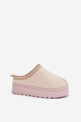 Śniegowce Model Tirissa 20211-4B Light Beige - Step in style Step in style