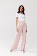 Spodnie Damskie Model Alaya ROZ SPD0032 Pink - Roco Fashion Roco Fashion