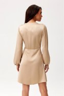 Sukienka Model Catlin BEZ SUK0476 Beige - Roco Fashion Roco Fashion