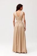 Sukienka Model Paloma BEZ SUK0478 Beige - Roco Fashion Roco Fashion